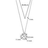 Zirconia Heart Necklace