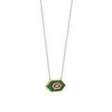 Emerald Cosmic Necklace