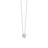 Classic Round Zirconia Necklace