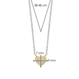 Zirconia Heart Necklace
