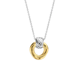 Twisted Circle Necklace