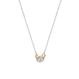 Coffee Bean Zirconia Necklace