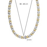 Vintage Zirconia Chain Necklace