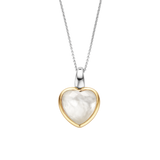 Pearl Heart Necklace with pendant