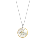 Zodiac Necklace with pendant - Aquarius