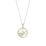 Zodiac Necklace with pendant - Virgo