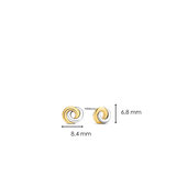 Forever Connected Bicolor Earrings