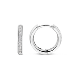 Tennis Small Hoops 14mm