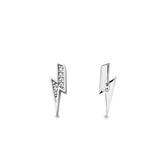 Lightning Zirconia Earrings