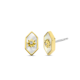 Pearl Sun Earrings