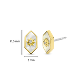 Pearl Sun Earrings